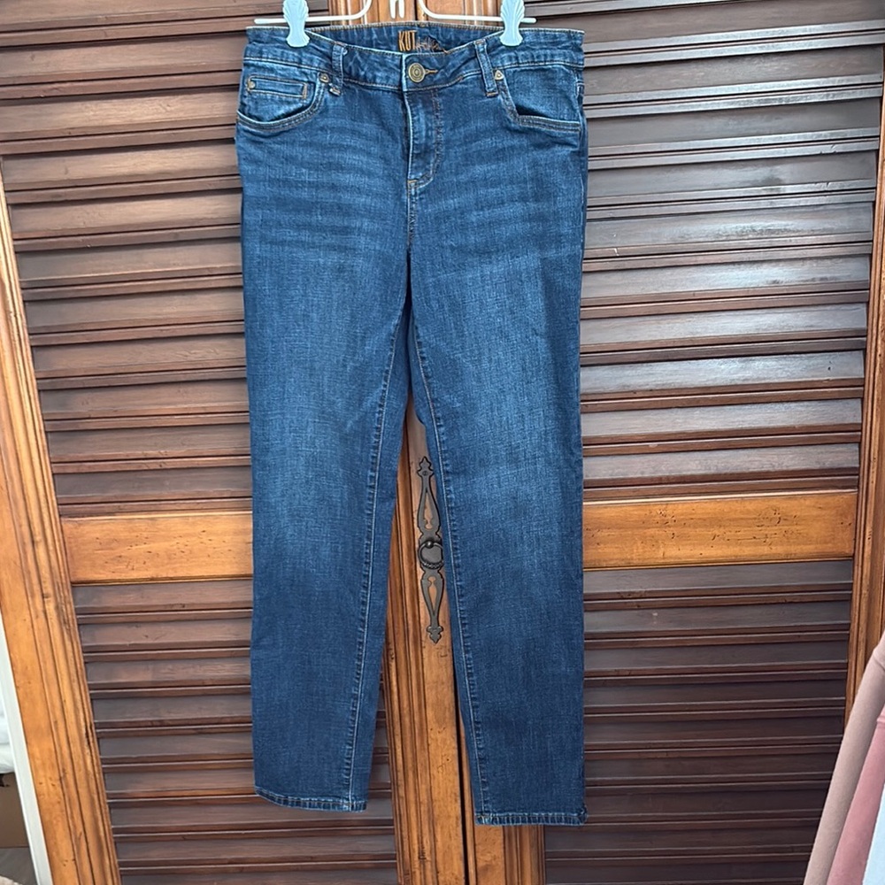 Kut from the Kloth Blue Straight Leg Jeans